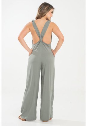 Enterizo Largo Khastiel Verde Ragged Pf31530207