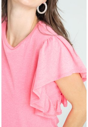 Camiseta Montal Rosa Ragged Pf21120042