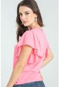 Camiseta Montal Rosa Ragged Pf21120042 de Ragged