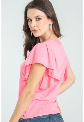 Camiseta Montal Rosa Ragged Pf21120042
