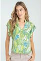 Blusa Julieta Verde Ragged Pf11112715 de Ragged