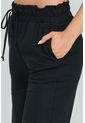 Pantalon Ancho Lino Negro Ragged Pf11310787 de Ragged