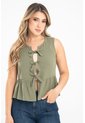 Blusa Malibu Verde Ragged Pf31113464 de Ragged