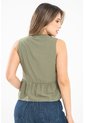 Blusa Malibu Verde Ragged Pf31113464 de Ragged