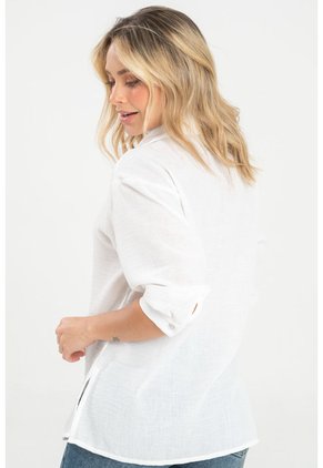 Camisa Mhavis Blanco Ragged Pf31113546