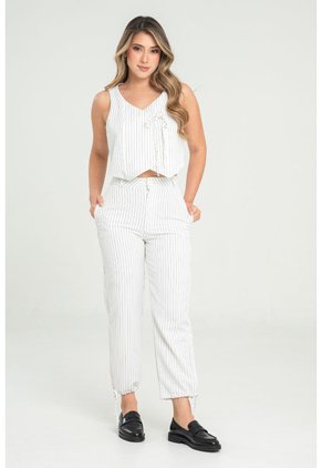 Pantalon Mucura Blanco Ragged Pf31310736