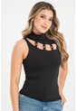 Top Veneza Negro Ragged Pf31122312 de Ragged