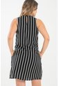 Vestido Corto Mahija Negro Ragged Pf31511495 de Ragged