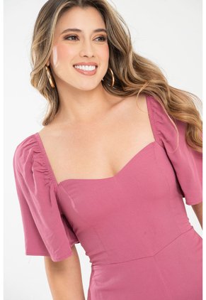 Enterizo Emilia Rojo Ragged Pf31530209