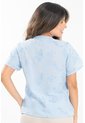 Blusa Maggie Azul Ragged Pf31113536 de Ragged