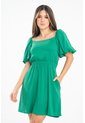Vestido Corto Hartoon Verde Ragged Pf31511473 de Ragged