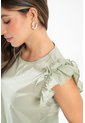 Blusa Vainilla Verde Ragged Pf31113535 de Ragged