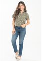 Blusa Spring Verde Ragged Pf31113532 de Ragged