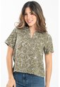 Blusa Spring Verde Ragged Pf31113532 de Ragged