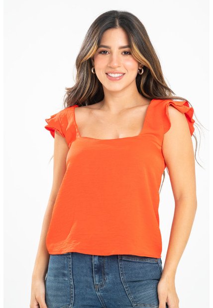Blusa Sky Naranja Ragged Pf31113534