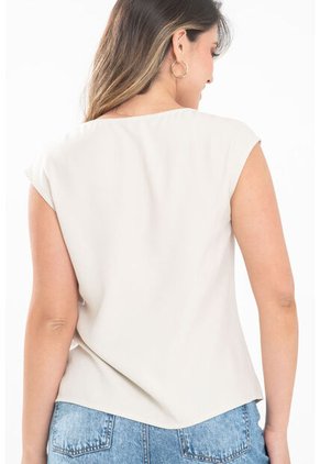 Blusa Rema Beige Ragged Pf31113678