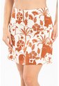 Falda Corta Gather Café Ragged Pf31320355 de Ragged