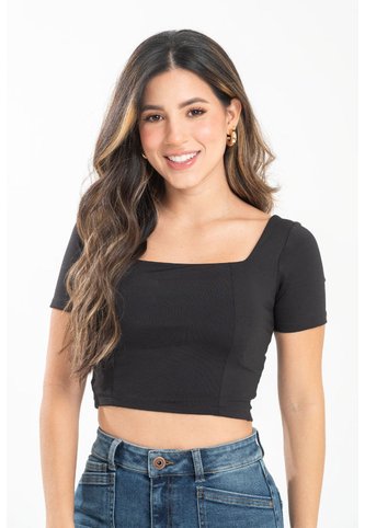 Top Canarias Negro Ragged Pf31122309 Ragged
