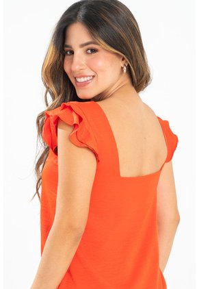 Blusa Sky Naranja Ragged Pf31113534