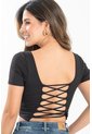Top Canarias Negro Ragged Pf31122309 de Ragged