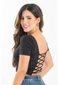 Top Canarias Negro Ragged Pf31122309 de Ragged