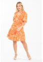 Vestido Teodora Naranja Ragged Pf31511478 de Ragged