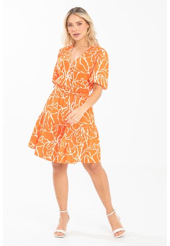 Vestido Teodora Naranja Ragged Pf31511478 Ragged