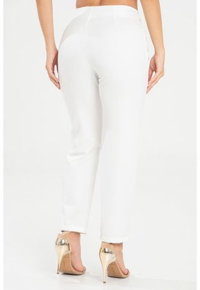 Pantalon Lheena Blanco Ragged Pf31310757