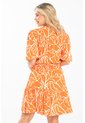 Vestido Teodora Naranja Ragged Pf31511478 de Ragged