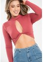 Crop Top Beanie Rojo Ragged Pf31122310 de Ragged