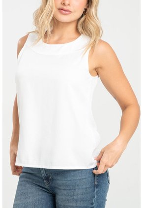 Blusa Hessie Blanco Ragged Pf31113539