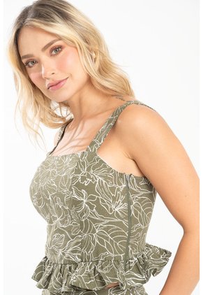 Blusa Hollie Verde Ragged Pf31113531