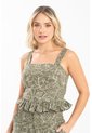 Blusa Hollie Verde Ragged Pf31113531 de Ragged