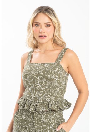 Blusa Hollie Verde Ragged Pf31113531