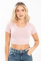 Crop Top Dhede Rosa Ragged Pf31122326 de Ragged