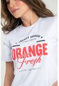 Camiseta Orange Blanco Ragged Pf31122324 de Ragged