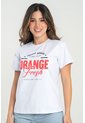 Camiseta Orange Blanco Ragged Pf31122324 de Ragged