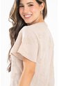 Blusa Maggie Beige Ragged Pf31113536 de Ragged