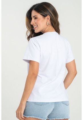 Camiseta Orange Blanco Ragged Pf31122324