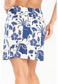 Falda Corta Gather Azul Ragged Pf31320355 de Ragged