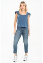 Blusa Sky Azul Ragged Pf31113534 de Ragged