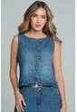 Blusa Mumbai Azul Ragged Pf21110028 de Ragged