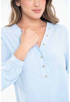 Blusa Ali Azul Ragged Pf31113669