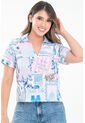 Camisa Dolce Azul Ragged Pf31113661 de Ragged