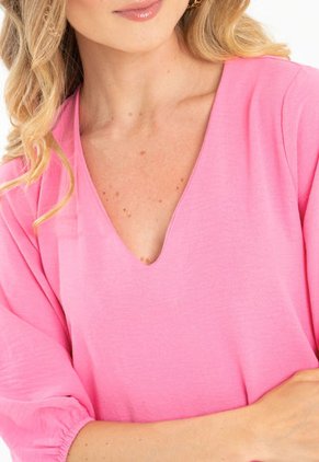 Vestido Malvina Rosa Ragged Pf11511261