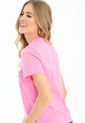 Camiseta Happy Rosa Ragged Pf21120037 de Ragged