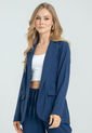 Chaqueta Larga Tipo Blazer Azul Ragged Pf12130134 de Ragged