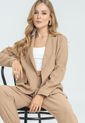 Chaqueta Larga Tipo Blazer Beige Ragged Pf12130134 de Ragged