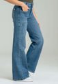Jean Wide Leg Bolsillo Parche Azul Ragged Pf21350020 de Ragged