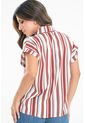Blusa Rayas Mix Rojo Ragged Pf31113608 de Ragged
